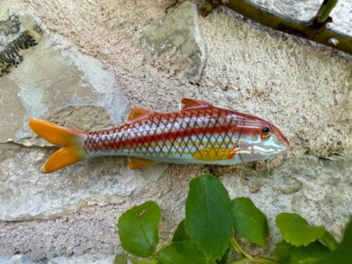 Poissons décoratifs en céramique